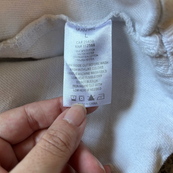 Miss Me Long Sleeve Colorblock Patched
Denim Button Up Shacket Size Large - Picture 5 of 9